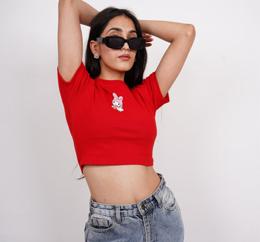 My melody sanrio : Burger Bae Baby Tee For Women