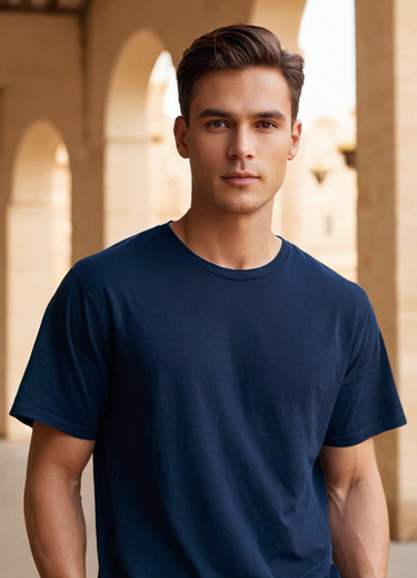 Founder t-shirt - Navy Blueberry Cheesecake