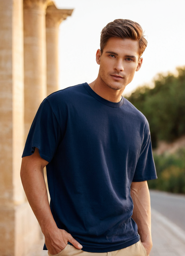 Founder t-shirt - Navy Blueberry Cheesecake