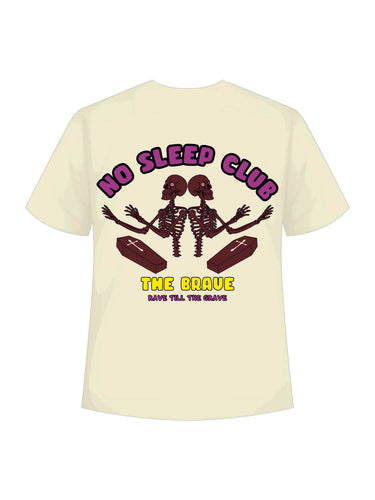 No Sleep Club : Regular  Tee For Men and Women