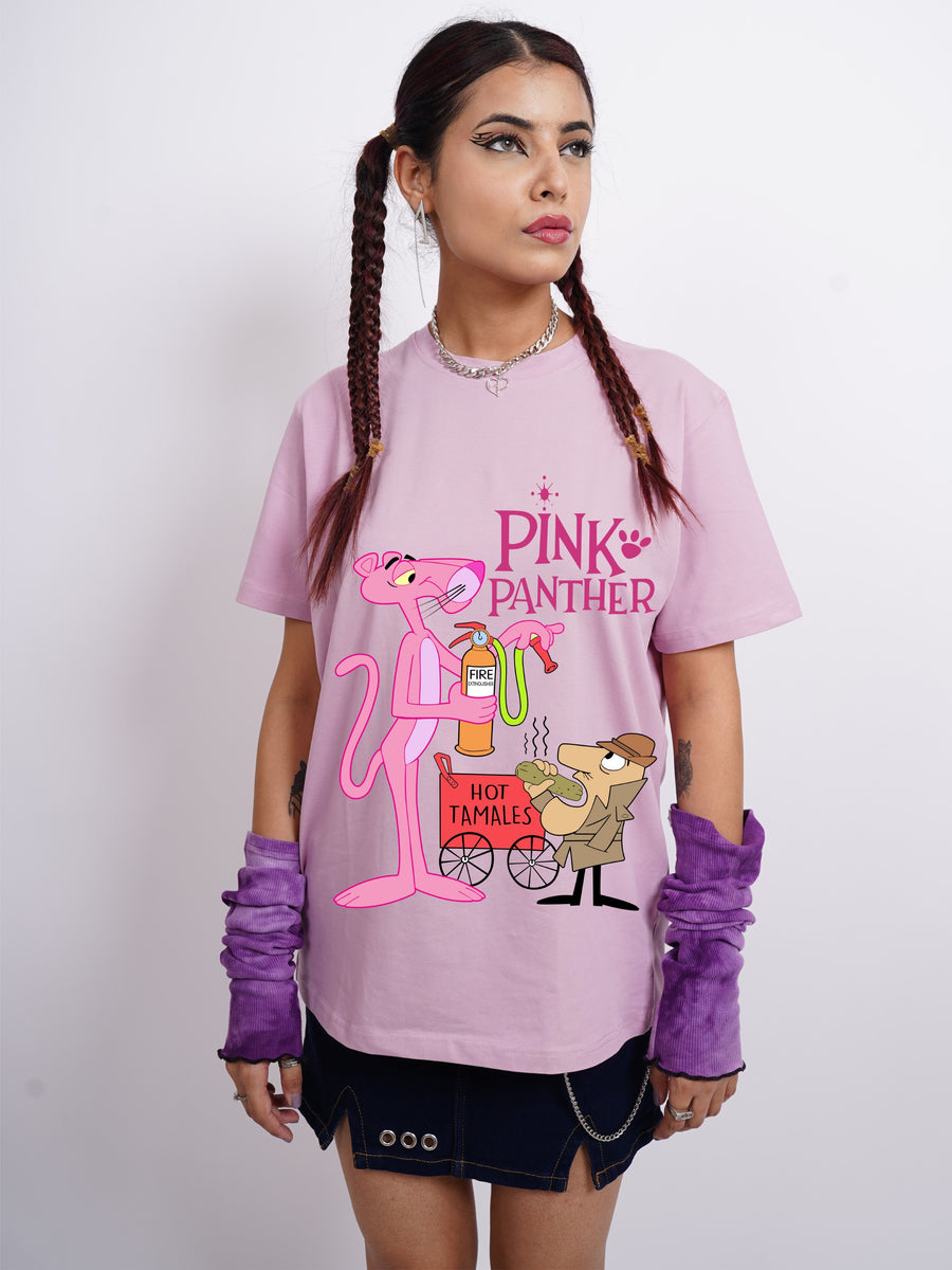 Pink Panther & The Inspector - Regular  Tee   For Men and Women