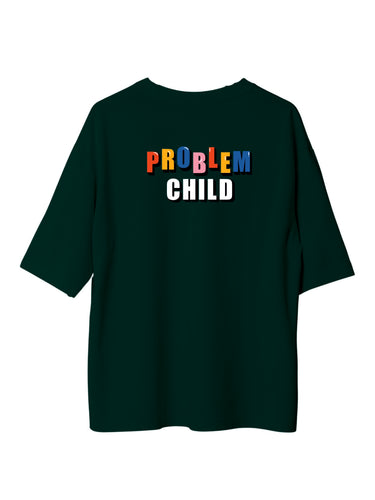 Problem Child  : Burger Bae Oversized  Tee For Men and Women