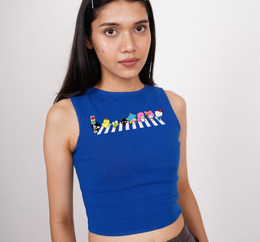 Sanrio Crossing : Burger Bae Sleeveless Rachel Tank For Women