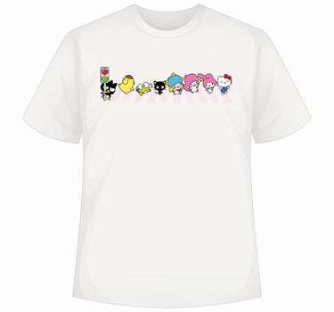 Sanrio Crossing : Burger Bae Regular  Tee For Men and Women