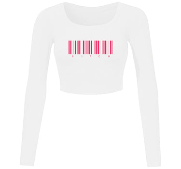 Scan Me : Burger Bae Round Neck Y2k Top For Women