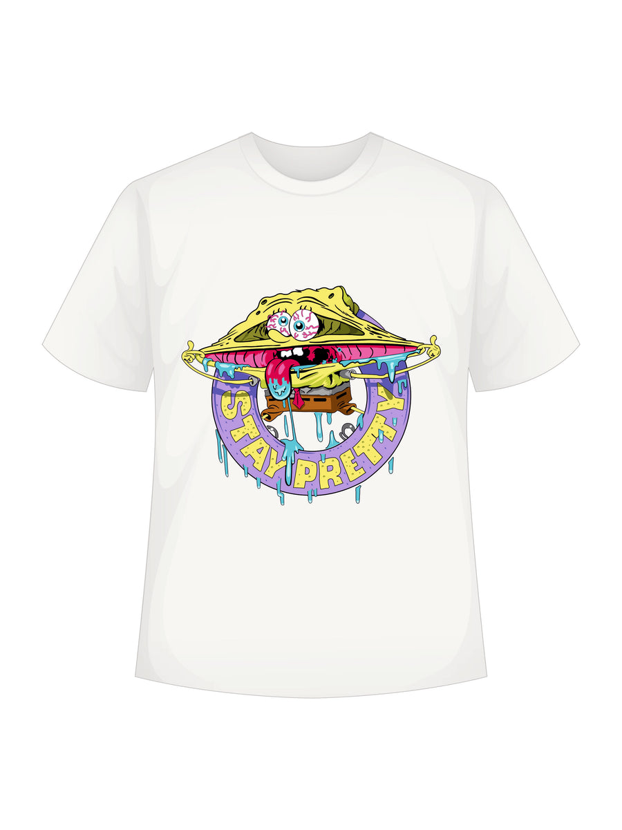 SpongeBob Stay Pretty Regular Tee (T-shirt)