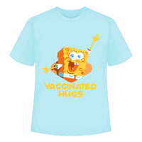 SpongeBob - Vaccinated Hugs. Regular Tee