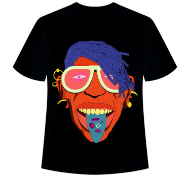 Turn On Tune in Drop out : Regular  Tee For Men and Women