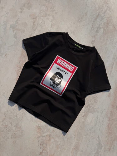 This Bitc* Bites It Girl Baby tee for Women