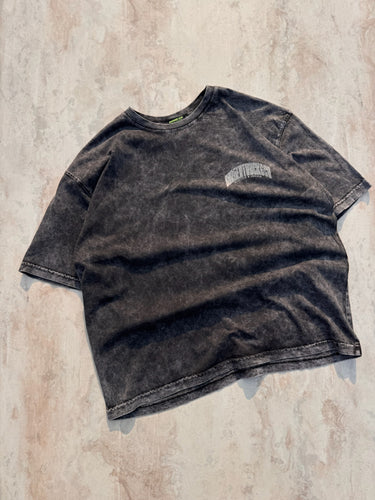 Heavy Hitter Acid Wash Drop Sleeved Tee for Men & Women