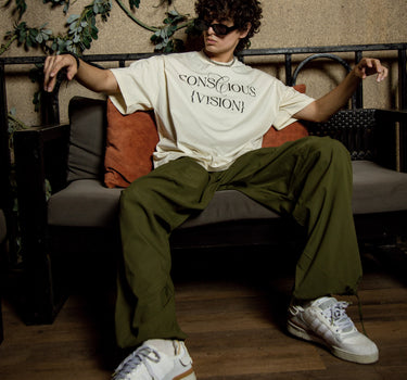 The made you look tee : Vision Drop Sleeved tee For Men and Women