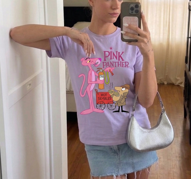 Pink Panther & The Inspector : Regular  Tee   For Men and Women