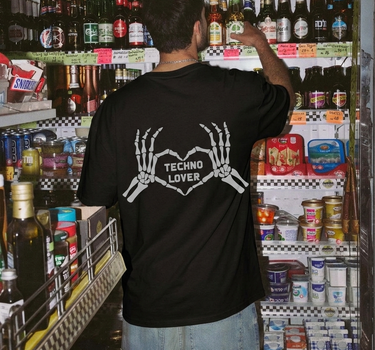 Techno Lover 2.O : Regular  Tee For Men and Women