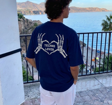 Techno Lover 2.O : Regular  Tee For Men and Women