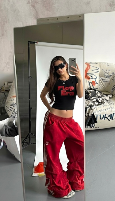 Flop Era It Girl Baby tee for Women