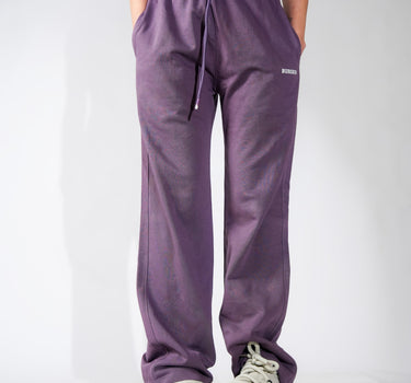 Irish Track Pants Plum (MID RISE REGULAR FIT) For Men And Women