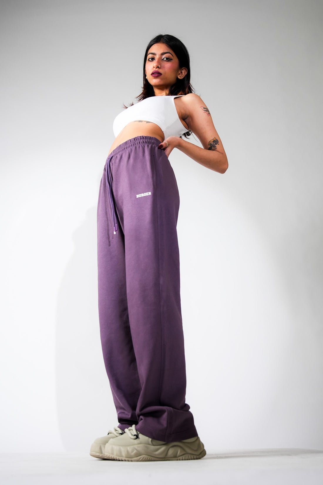 Joggers & Track Pants in the color purple for Women on sale