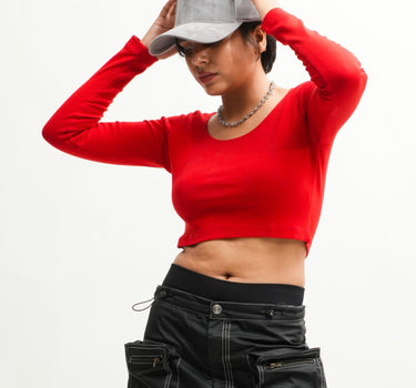 Full Sleeve Y2k Top For Women