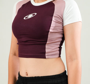 Celestial - Retro Biker Core Crop tee