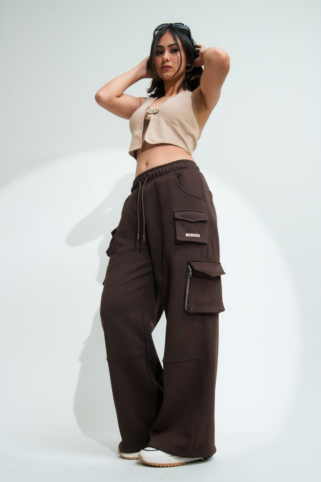 Rebel utility Heavyweight cargo trousers Pants For Men And Women