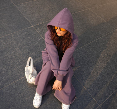 Bomber Set Plum For Women