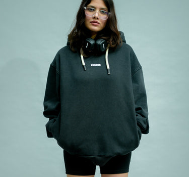 Enzyme Acid wash Heavyweight baggy Hoodie For Men And Women