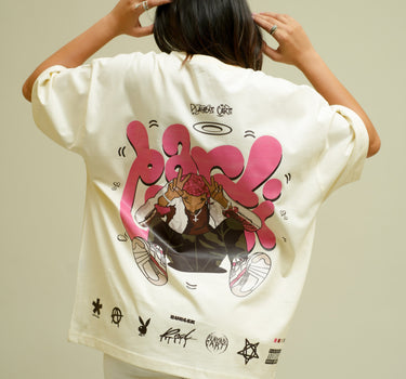 The Playboy Carti Cartoon art Drop Sleeved Tee for Men and Women