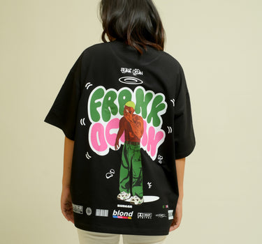 The Frank Ocean: Blonde Cartoon art Drop Sleeved Tee for Men and Women