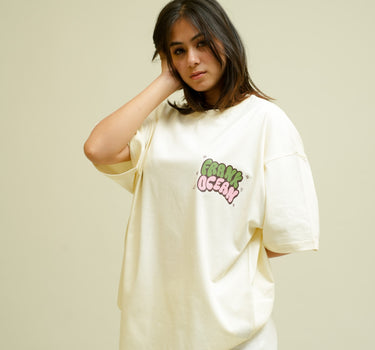 The Frank Ocean: Blonde Cartoon art Drop Sleeved Tee for Men and Women