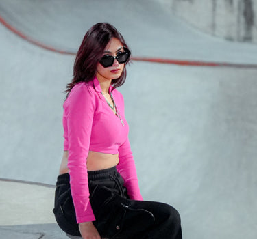 Beverley Top (V:Neck Crop Top) For Women