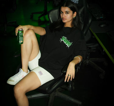 The Bad Bunny Cartoon art Drop Sleeved Tee for Men and Women