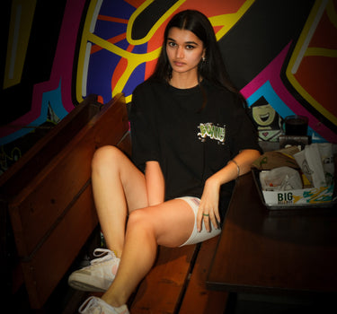 The Bad Bunny Cartoon art Drop Sleeved Tee for Men and Women