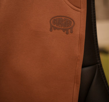 Mocha Mousse : Adam relaxed fit sweat shorts for men