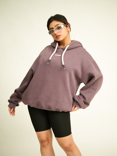 Ye Burger Logo Heavyweight Baggy Hoodie For Women