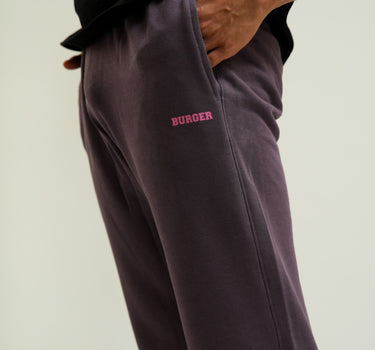 Irish Track Pants Plum (MID RISE BAGGY FIT) For Men
