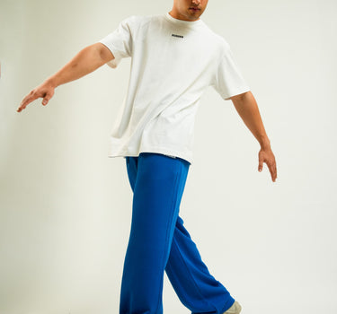 Irish Track Pants Cobalt Blue (MID RISE BAGGY FIT) For Men And Women