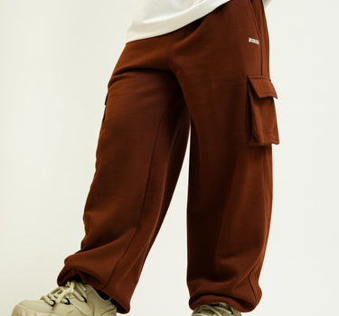 Coffee Brown Seoul Cargo Tracks For Men And Women