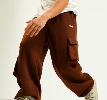 Coffee Brown Seoul Cargo Tracks For Men And Women