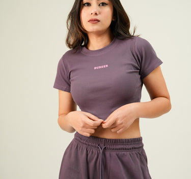 Miami Co ord Set (Plum) For Women
