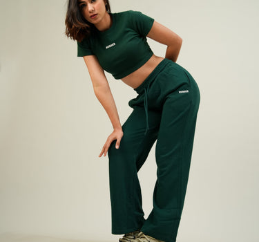 Bottle Green Sydney Co ord Set For Women