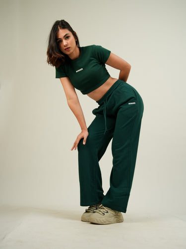 Bottle Green Sydney Co ord Set For Women