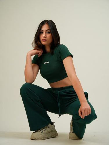 Bottle Green Sydney Co ord Set For Women