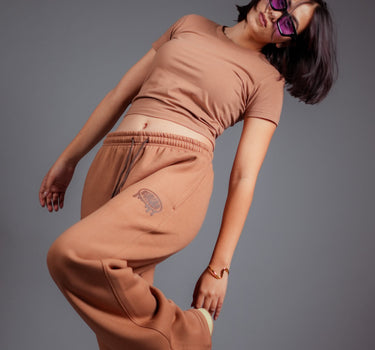 Mocha mousse : IT Girl Baby Tee For Women