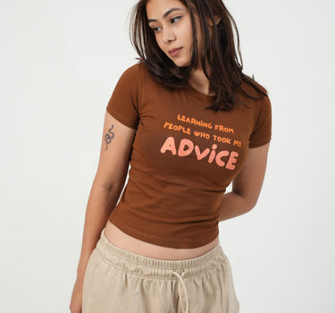 My Advice - IT Girl Baby Tee For Women