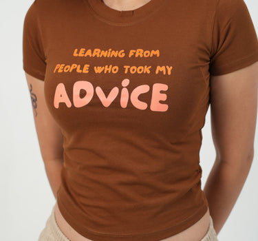 My Advice - IT Girl Baby Tee For Women