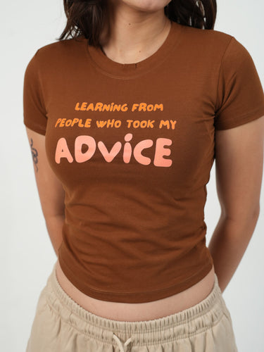 My Advice - IT Girl Baby Tee For Women