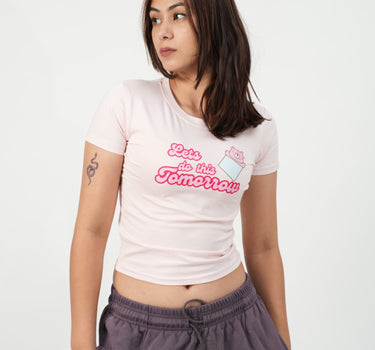 Tomorrow - IT Girl Baby Tee For Women