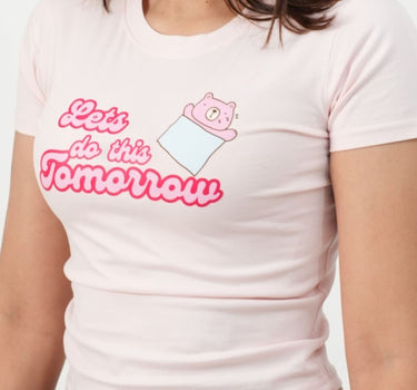 Tomorrow - IT Girl Baby Tee For Women