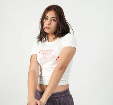 Resting Bi*ch face - IT Girl Baby Tee For Women