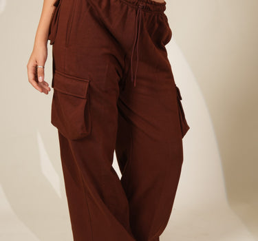 California Hybrid Cargo tracks (Coffee Brown) For Women